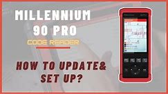 Launch Millennium 90 PRO-How to Update and Set up?