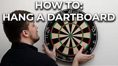 How to Hang a Dartboard