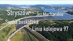 Przelot Stryszów - Sucha Beskidzka , Jezioro Mucharskie,Zembrzyce