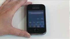 Getting started with your Samsung Galaxy Y