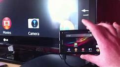 Connecting Sony Xperia Z to a HDTV