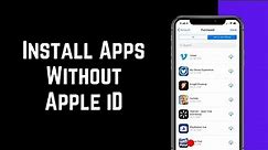 How to Install Apps Without Apple iD | Download Apps On iPhone Without Apple iD & Password 2023