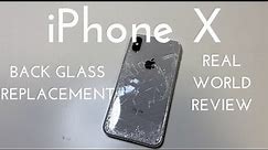 iPhone X Back Glass Replacement (How to fix the back for $15)