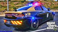 Playing GTA 5 As A POLICE OFFICER Highway Patrol| FHP|| GTA 5 Lspdfr Mod| 4K