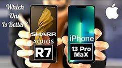 Sharp Aquos R7 vs Iphone 13 pro Max - 2022, specs, price, battery. || シャープアクオス R7