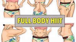 FULL BODY HIIT WORKOUT TO BURN FAT AND LOSE WEIGHT