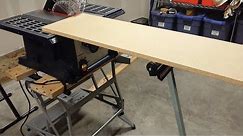 How To Use Roller Stands With Your Table Saw