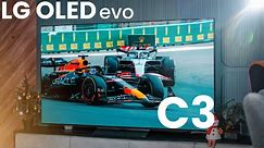 LG OLED evo C3 77" Review: This TV is a Monster! 😦