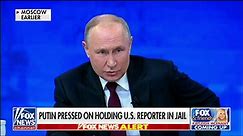 Putin asked about wrongful detainment of WSJ reporter