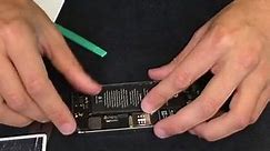 MOTHERBOARD - Replacing an iPhone 5S battery amateur style.