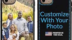 Guard Dog Custom iPhone 11 Pro Cases – Personalized – Make Your Own Protective Hybrid Phone Case (Black, Black)