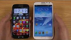 Samsung Galaxy S4 vs Note 2 Comparison Review