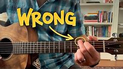 How to play G the right way (for easy chord changes)