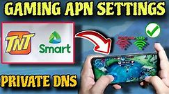 SMART | TNT BOOST INTERNET CONNECTION USING APN SETTINGS | PRIVATE DNS