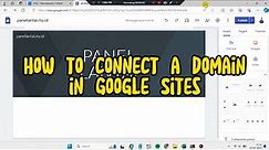How to connect a domain in Google Sites | Google Site Custom Domain