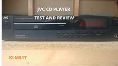 JVC CD player XL-V211 test and review