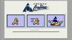 AOL 1998 Dial Up internet connection