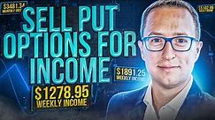 💰 How to Sell Put Options For Weekly or Monthly Income - EASY Beginners Guide