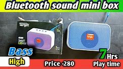 Target Sb15 sound blootooth speaker|| under 300 wireless sound box