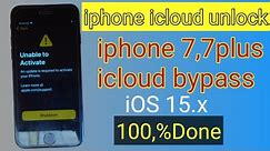 Iphone icloud unlock guide step by step||icloud bypass by unlock tool||Enter iphone 7 DFU Mode