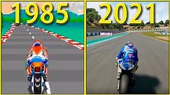Evolution Of Motorcycle Racing Games 1985 - 2021