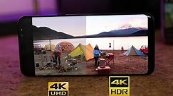 4k HDR on the Galaxy S8 | Is there any difference ?