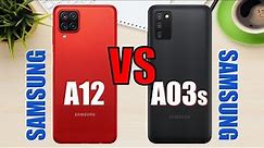Samsung Galaxy A12 vs Samsung Galaxy A03s ✅
