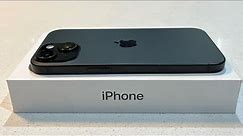 Black iPhone 15 Unboxing & First Impressions
