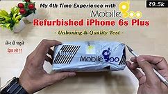 Refurbished iPhone 6s से 6s Plus from Mobilegoo 😔| Detailed Review