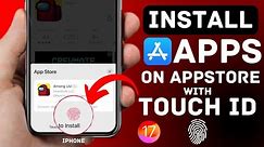 Use Touch ID for App Store on iPhone| Use fingerprint to Download apps|Enable touch id for App store