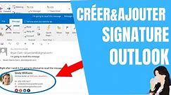 Microsoft Outlook - Comment Créer et ajouter une signature aux messages e-mail