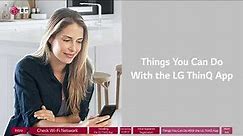 [LG Refrigerators] Enabling Wi-Fi & The LG Thinq App For A Compatible LG Refrigerator