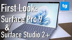 First Look! Microsoft Surface Pro 9 and Surface Studio 2+