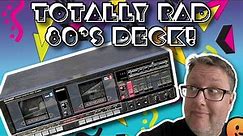 RAD Sharp RT-W800 (1985) Tape Recorder! #sharp #cassette #tape