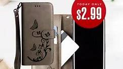 $2.99 - iPhone 8 PLUS Butterfly Wallet Case