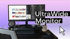 Work From Home Monitor Set Up | LG UltraWide 29WL500-B Unboxing