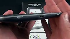 Barnes & Noble Nook Simple Touch with GlowLight： Unboxing & Review - video Dailymotion