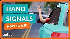 How to Use Driving Hand Signals - Driving Tips