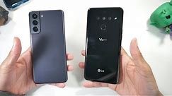 Samsung Galaxy S21 VS LG V50 In 2021! Should You Spend Less Or More? (Comparison)