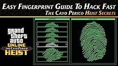 EASY Fingerprint Guide to HACK FAST - The Cayo Perico Heist GTA Online