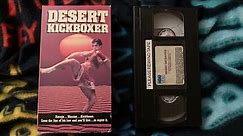 Opening To Desert Kickboxer 1992 VHS