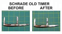 Pocket Knife Restoration - Schrade Old Timer