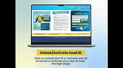 Canara Bank | Internet Banking Unlock or Activate User ID Tutorial