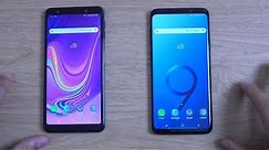 Samsung Galaxy A7 2018 vs Galaxy S9 Plus -Speed Test!