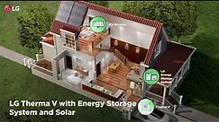 LG THERMA V : Therma V with home energy storage system and solar | LG