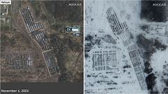 New satellite images show sharp Russian military increase near Ukraine