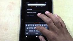 Kindle Fire HD: How to Turn On Off Keyboard Sounds​​​ | H2TechVideos​​​