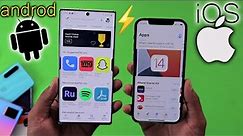 Apple IOS Apps vs Android Play Store - Fight 🔥