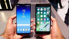 Samsung Galaxy Note 8 vs iPhone 7 Plus - video Dailymotion