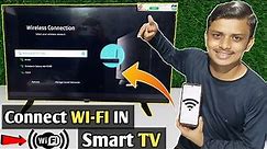 Connect WIFI in Samsung smart TV | How to connect WiFi in Samsung TV | WIFI connect in smart TV